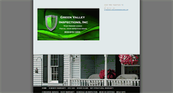 Desktop Screenshot of greenvalleyhomeinspections.net